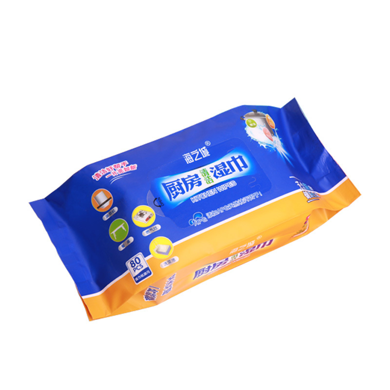 80-smooth disposable kitchen wet wipes thickened and larger kitchen…