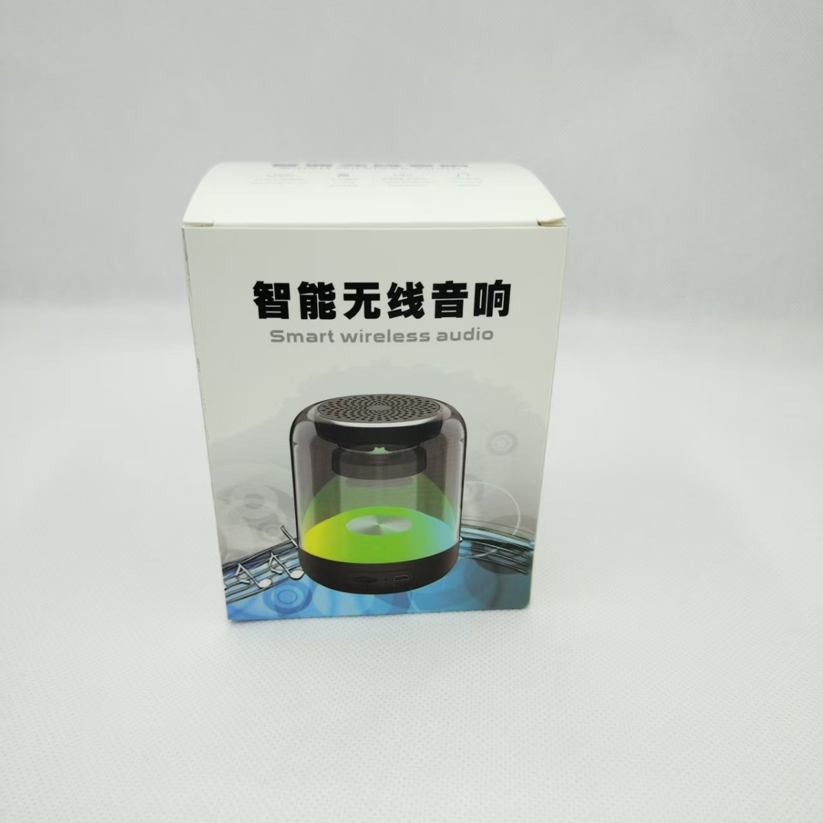 Altavoz Bluetooth de colores, tarjeta TF, llamadas manos libres, función IA, estilo celebridad