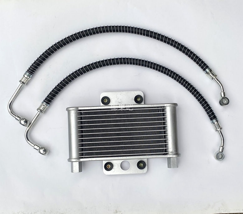 Four-wheel vehicle accessories, go-kart, big bull ATV, stepless transmission, GY6 engine oil cooler oil pipe screw