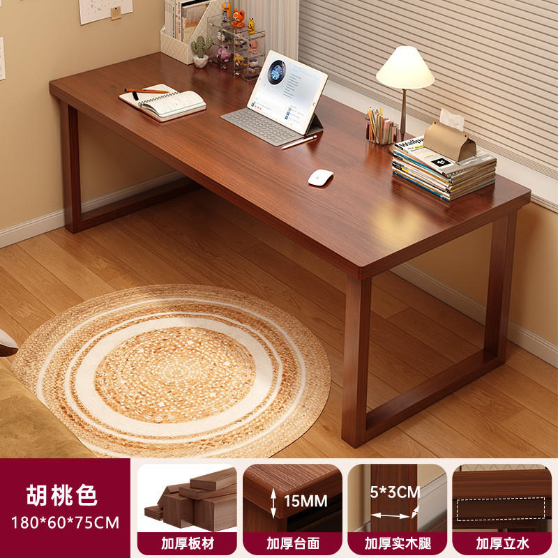 Mesa de esquina de madera maciza escritorio de escritorio en una mesa de computadora dormitorio para niñas cómoda L-esquina estudio escritorio