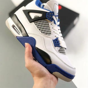 Putian Pure Original High Version Aj4 Paris Electric Mother Sports and Leisure Joe 4 Non-Slip Wear-Resistant Versatile Basketball Shoes