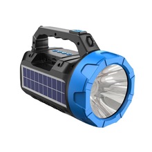 批发跨境热销手提太阳能蓝牙音箱方便携带LED手电筒照明插卡音响