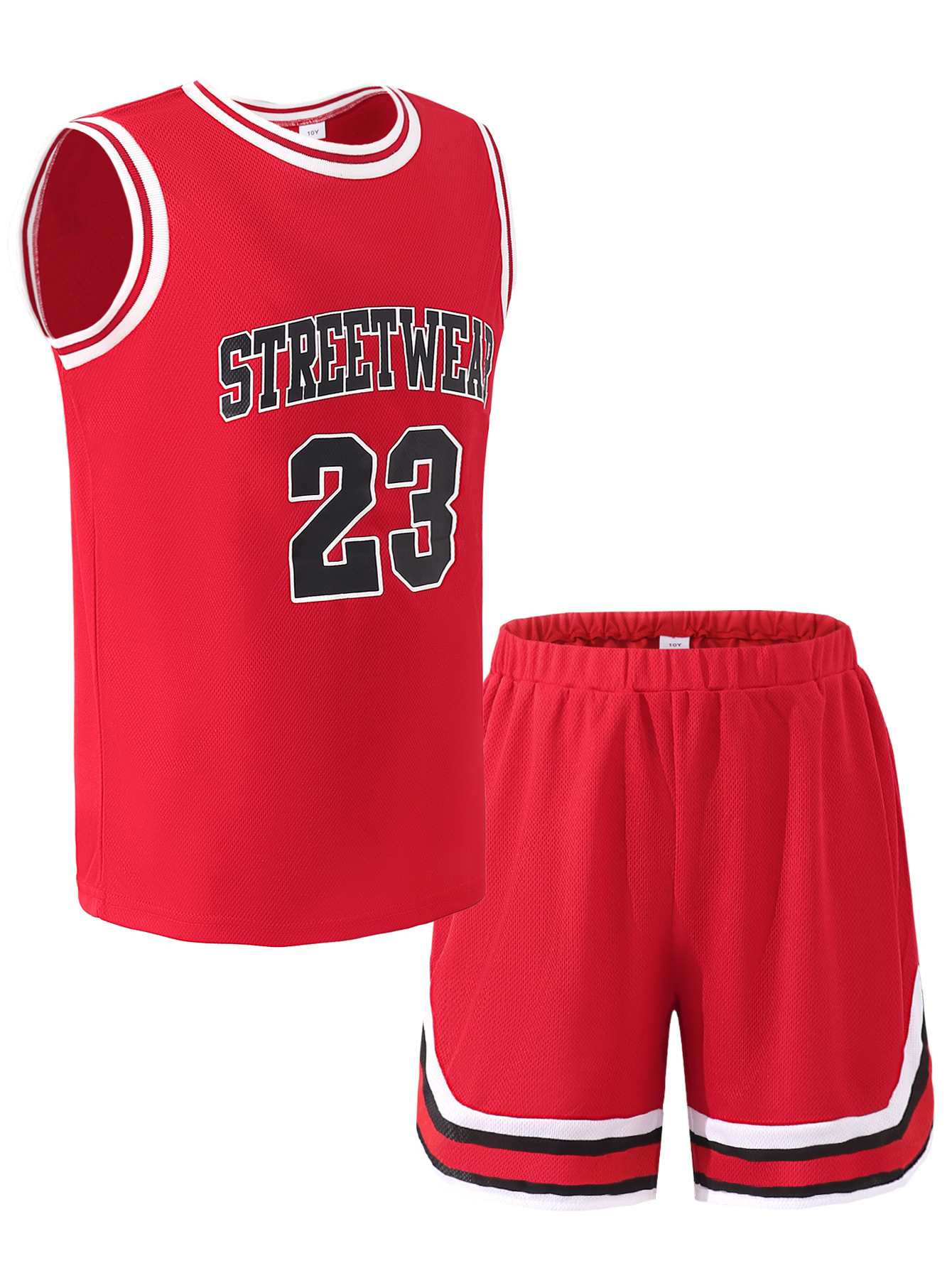 Ropa deportiva de baloncesto para niños de 8 a 12 años, transpirable y absorbente de sudor