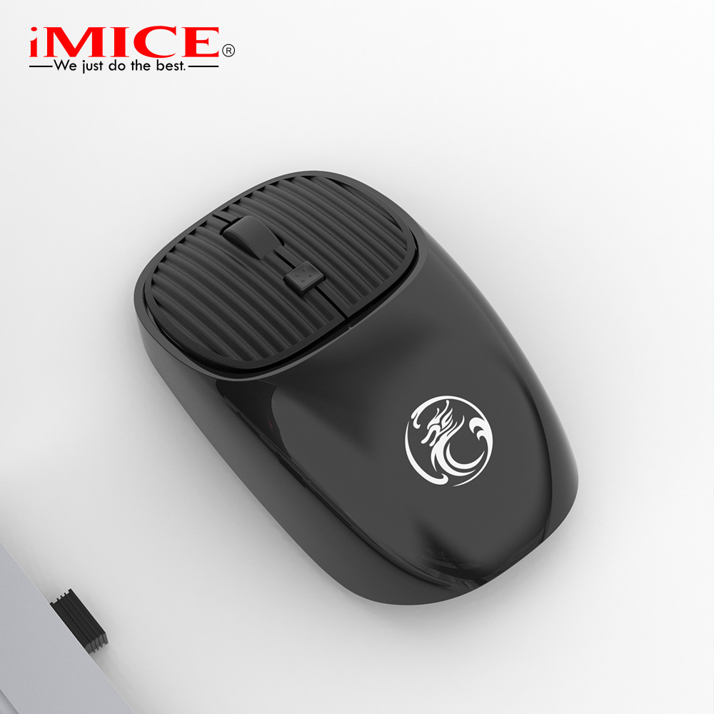 G-1800 de la marca IMICE, Bluetooth silencioso, modo dual, 2.4G, servicio de oficina inalámbrico, carga de batería transfronteriza