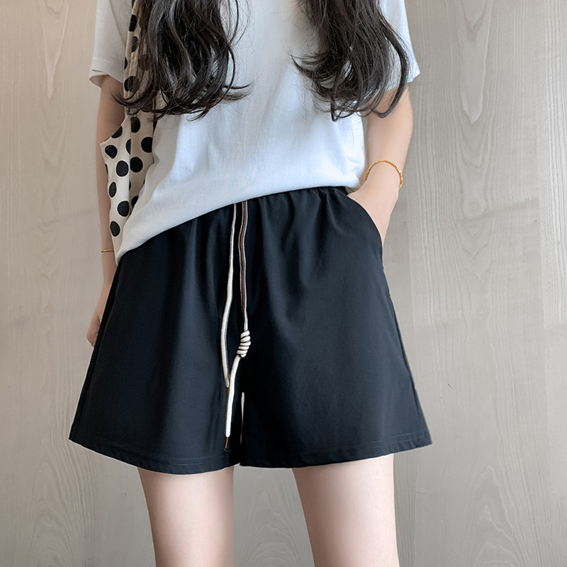 运动短裤女士速干夏季薄款透气弹力休闲宽松健身瑜伽跑步五分裤子