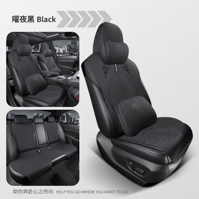 Modelə uyğun (Original) oturacaq örtükləri – Highlander, Camry, and Avalon Are - yaoye-black-memory-foam-edition-five-seater-special-for-crown-land-display