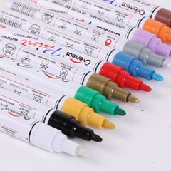 OVERSEAS Paint Pen Wholesale White Painting Graffiti Oily Marker Mark Writing Tire Paint Pen