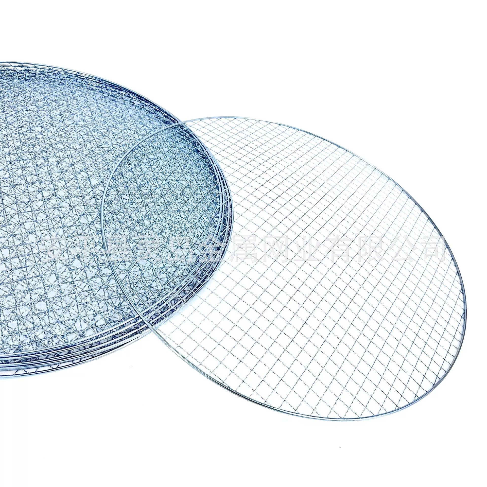 户外露营一次性烤网烤鱼网晾晒网铁质烧烤炉烤架烤肉网架用烧烤网