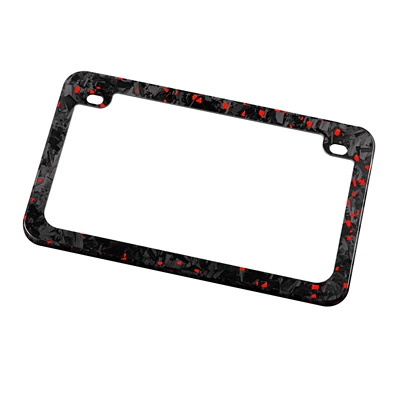 Suitable for Forged Patterned Colorful Motorcycle Nömrə qabı