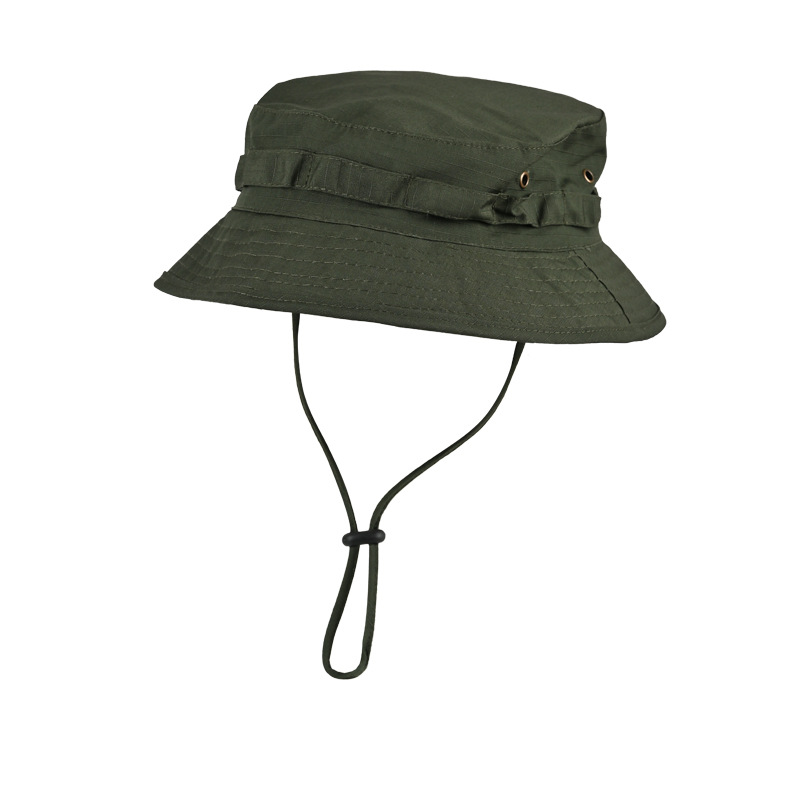 Sombrero de pescador de ala ancha transfronterizo, gorra deportiva para hombre para exteriores, sombrero de ciclismo con protección solar, sombrero de camuflaje para montañismo.