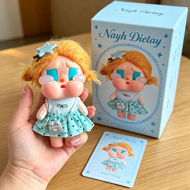 Crybabyvacation Beach Vacation Series Love Summer Family Gulu Gulu Summer Dress 10-15cm Doll Crybabyvacation Beach Vacation Series Love Summer Family Gulu Gulu Summer Dress 10-15cm Doll