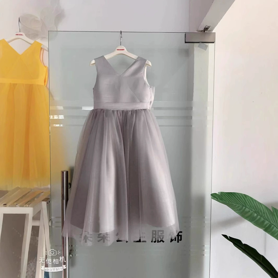 Elite small princess costume, flower girl dress, suit, 2023, adds volume, western style