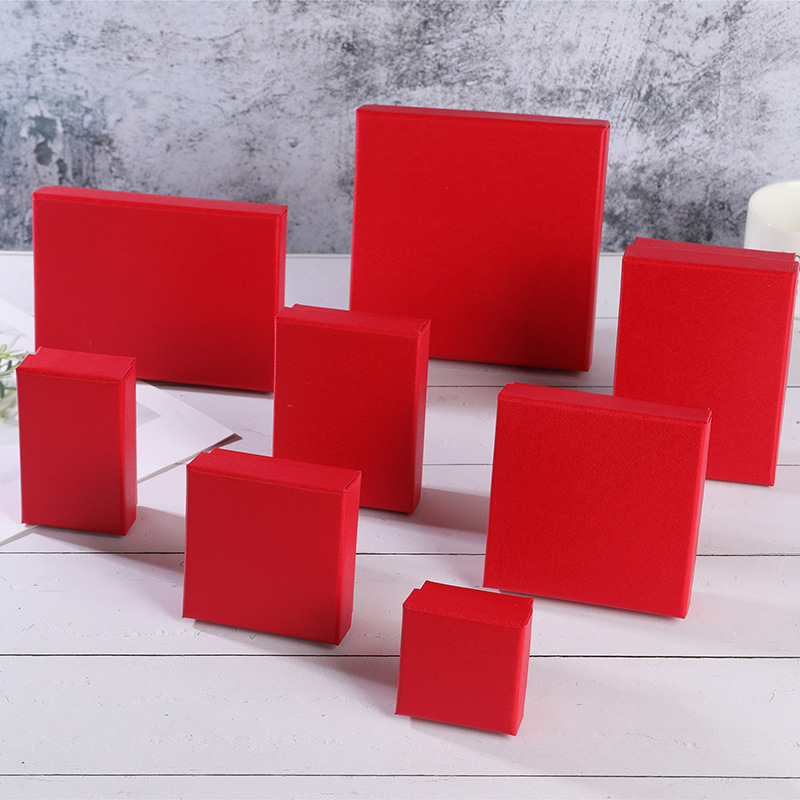 17g Weight Jewelry Boxes Classification 1 Piece Quantity Daily Occasion Solid Color Pattern Fashion Style 1 Piece Fashion Solid Color Paper Jewelry Boxes 无