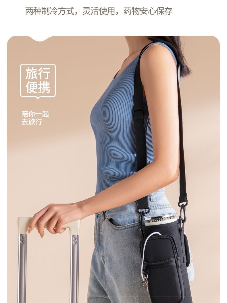 Portable USB Insulin Refrigerated Cup Box Medicine Cooler