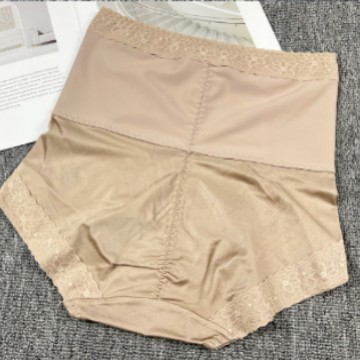 802 # calzoncillos de cintura alta mujer ligera abdominal levantamiento de cadera algodón puro algodón antibacteriano entrepierna sin marca de cadera