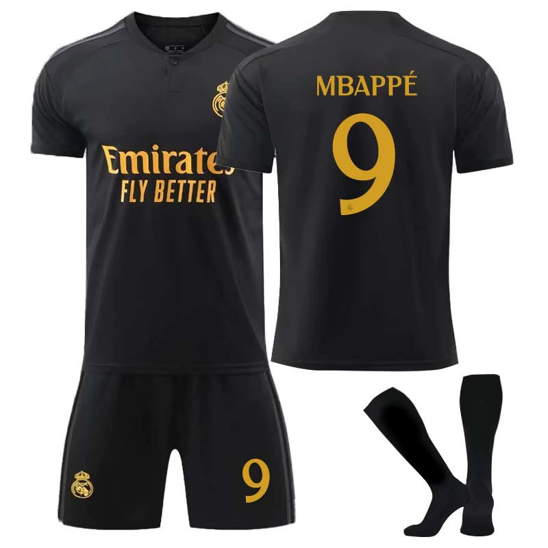 2324 Real Madrid Erke Black № 7 Venitus № 8 Cross № 10 футболка Модрича