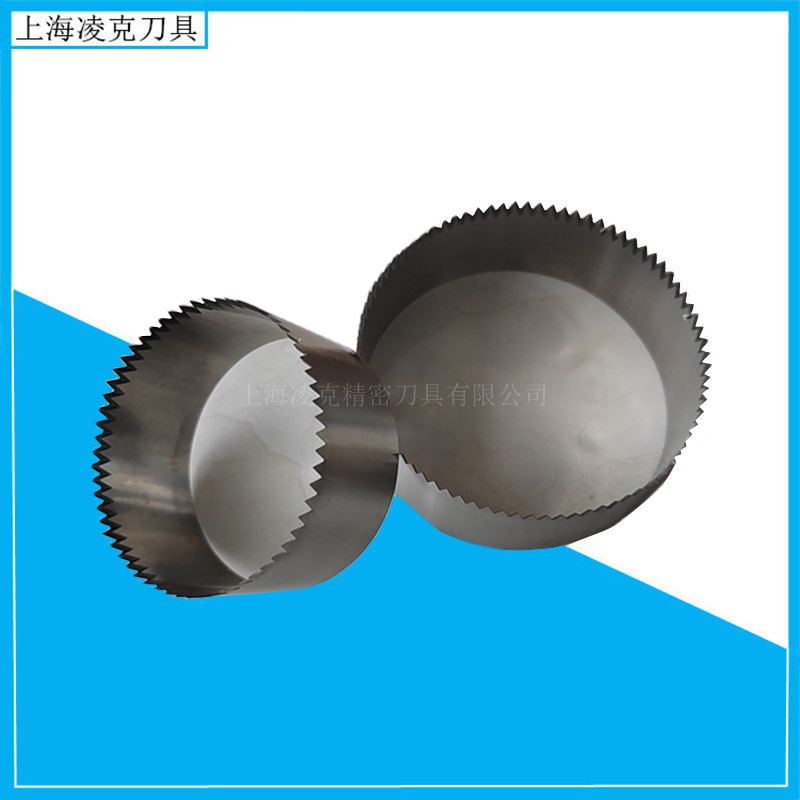 厂家供应打孔机圆齿刀 农膜打孔机刀片 圆柱体穿孔机刀