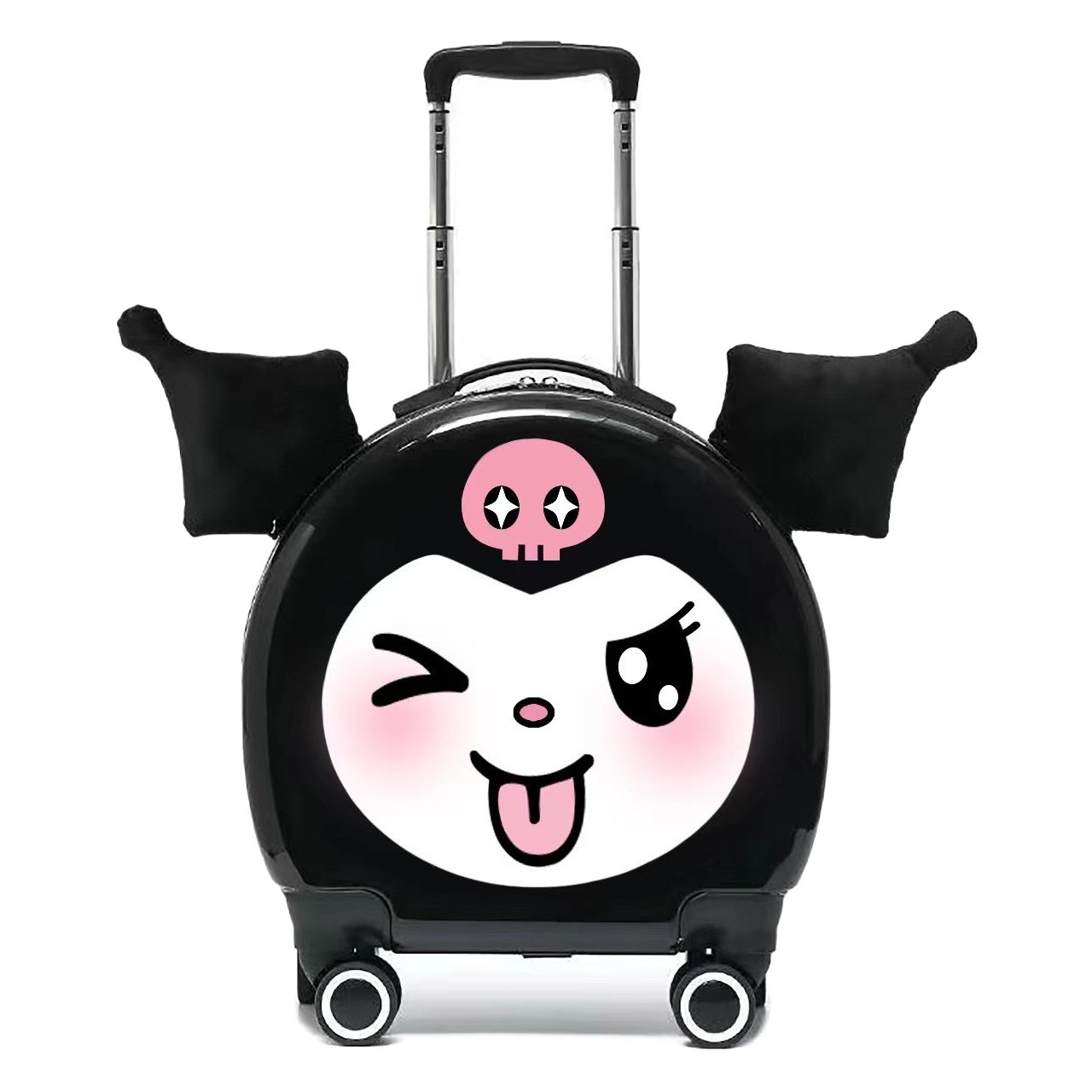 Nueva celebridad en línea de dibujos animados patrón de los niños caja de la carretilla logotipo imprimible equipaje universal rueda maleta fábrica al por mayor