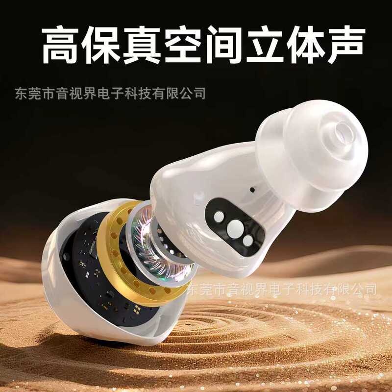 New Sleep Earbuds with Long Battery Life, Music Sleep Headphones, In-Ear Hidden Dual-Mic Hybrid Noise Reduction Bluetooth Earbuds New Sleep Earbuds with Long Battery Life, Music Sleep Headphones, In-Ear Hidden Dual-Mic Hybrid Noise Reduction Bluetooth Earbuds