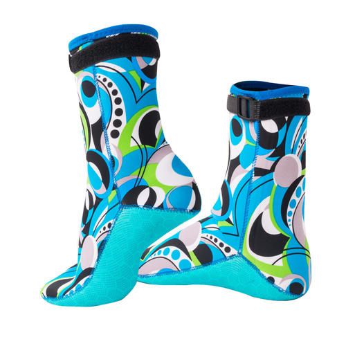 Snorkeling equipment 3mm non-slip camouflage diving socks diving shoes winter swimming socks adults and children snorkeling socks beach socks