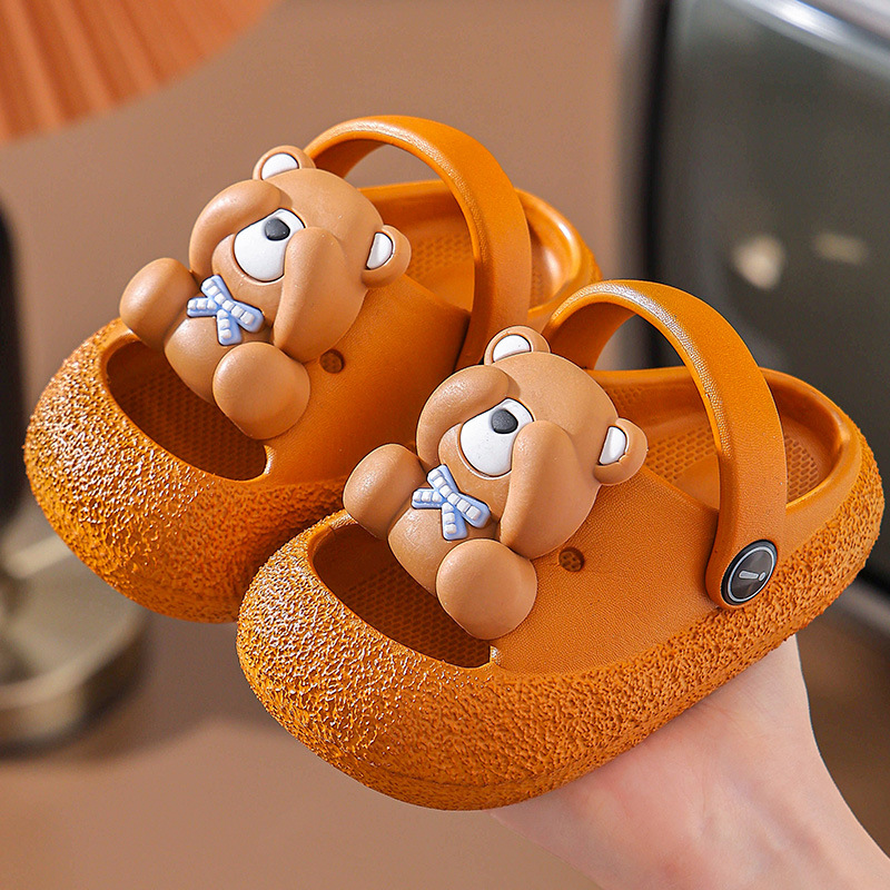 Zapatillas infantiles para bebés con suela suave jardín agujero zapatos para niños en el hogar zapatos de playa antideslizantes para niñas