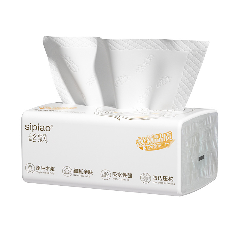 Silk Piao 5-Layer 420 Sheets Household Tissue, 6 Packs of Napkins, Can Be Used for Wiping Hands, Facial Tissue, Toilet Paper, Dropshipping Available Silk Piao 5-Layer 420 Sheets Household Tissue, 6 Packs of Napkins, Can Be Used for Wiping Hands, Facial Tissue, Toilet Paper, Dropshipping Available