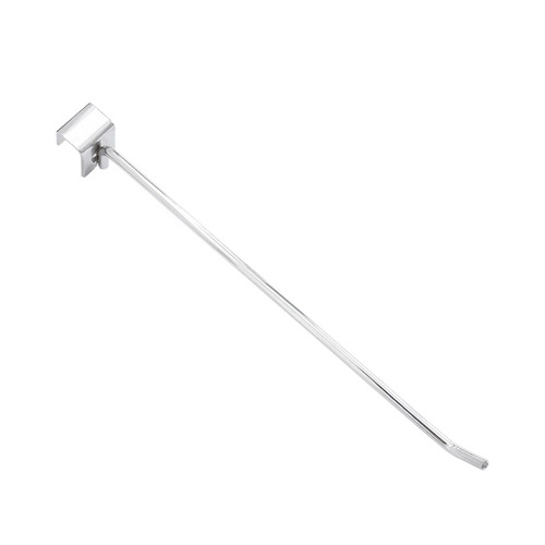 Square tube hook merchant supermarket convenience store snack sock display hook card slot cross bar stainless steel beam hook metal