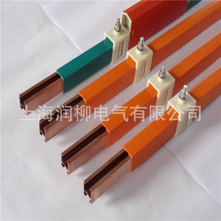 堆垛机智能仓储物流分拣滑线 柔性滑触线100A200A直线型输电导管