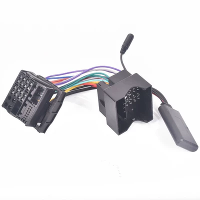 Suitable for Ford Focus Fiesta 6000Cd Radio Aux Bluetooth Audio Adapter Auxiliary Input Cable (Other Car Video) - without-microphone-domestic-and-foreign-use