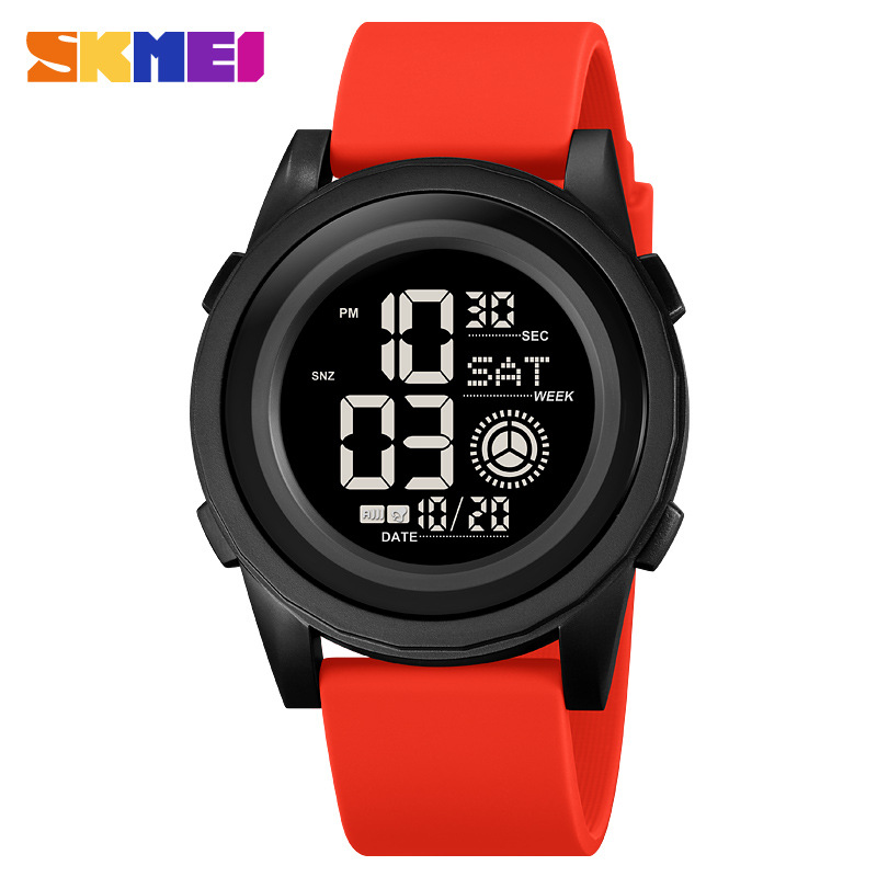 Skmei reloj deportivo personalizado para hombres de moda deportes al aire libre reloj electrónico multifunción Comercio exterior reloj de estudiante de Venta caliente