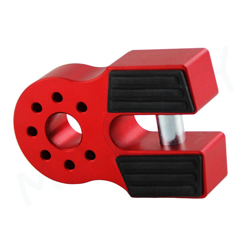 Modificado Winch gancho cuerda remolque gancho conector plano aluminio rápido enchufe