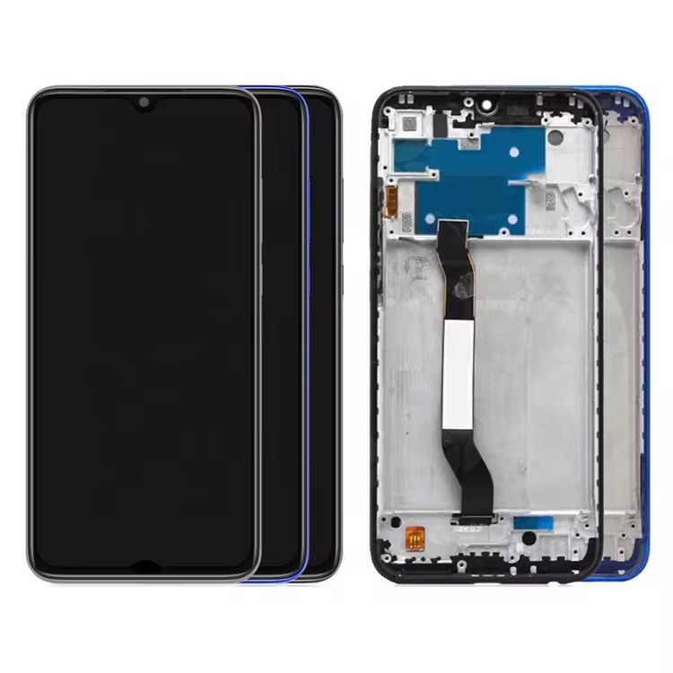 Aplicable para el conjunto de pantalla de teléfono móvil Redmi Note8 con marco WF LCD
