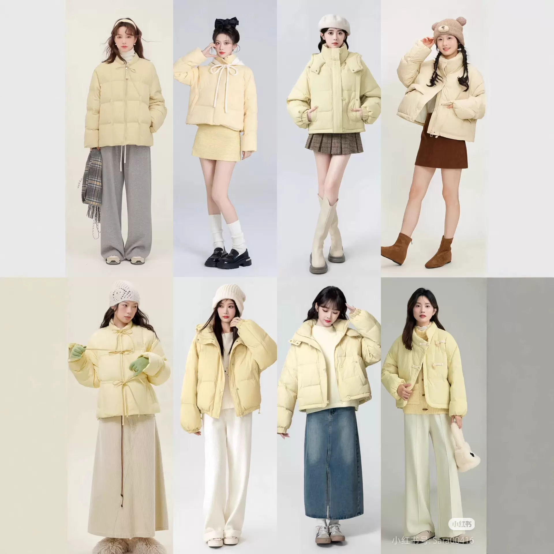 平湖白鸭绒女士羽绒服高级感中长款冬季外套女十三行女装尾货批发