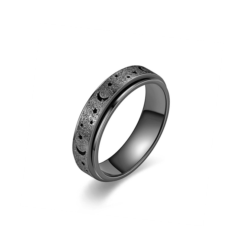 Stylish Fidget Ring For Anxiety Relief And Quiet Stress Management_voghion.com