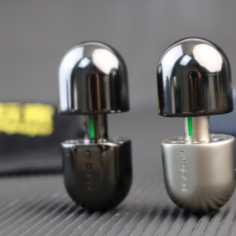 Pill pop coin magnetic levitation dark space capsule EDC adult metal hand spin decompression toy