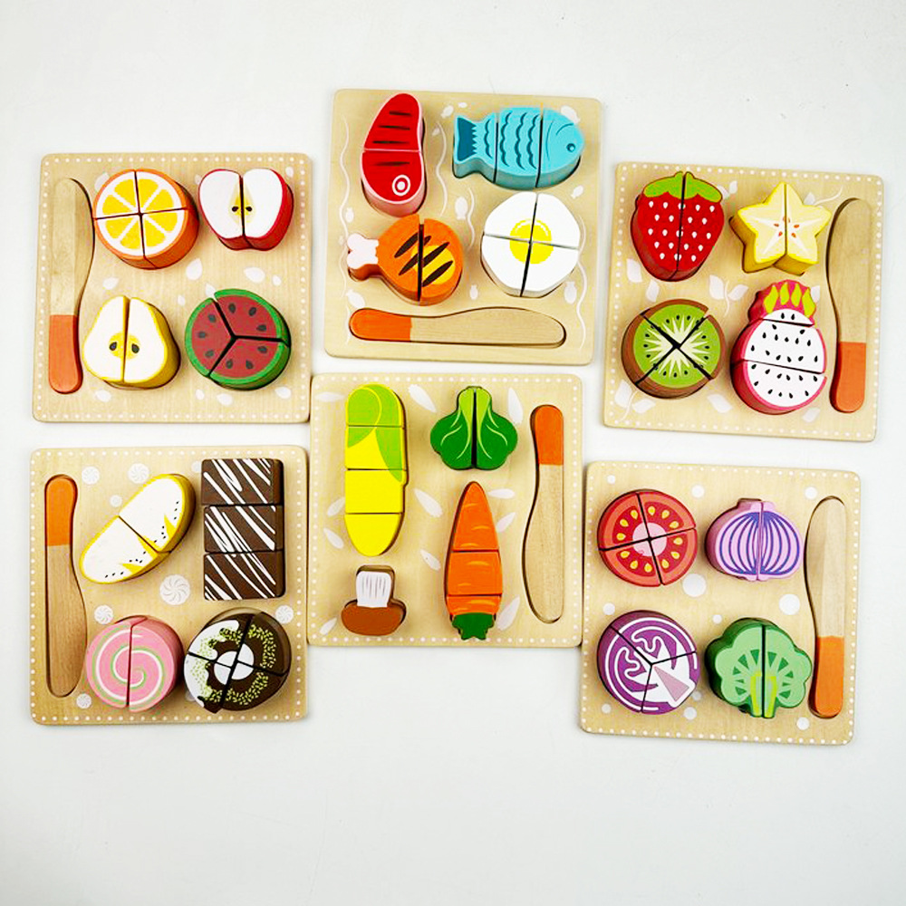 Corte de frutas juguetes cocina para niños jugar a casa simulación regalo niña mini vegetales Comercio exterior venta al por mayor