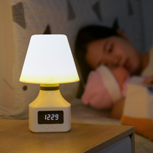 床头声控小夜灯婴儿喂奶护眼充电台灯超长续航可移动卧室睡眠遥控