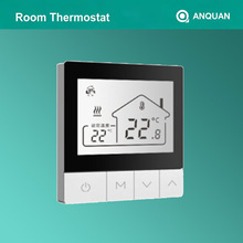 电地暖温控器电地暖控制器地暖开关面板温度控制器温控面板86型