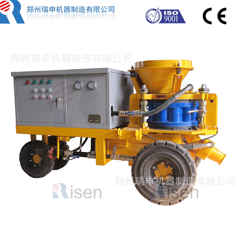 柴油动力PZS3000D混凝土湿喷机 喷浆机 瑞申喷射机