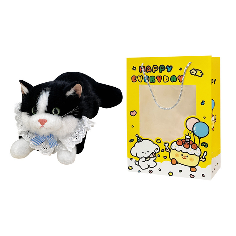 仿真布偶猫咪玩偶会叫毛绒玩具公仔睡觉抱枕安抚娃娃女生生日礼物|undefined