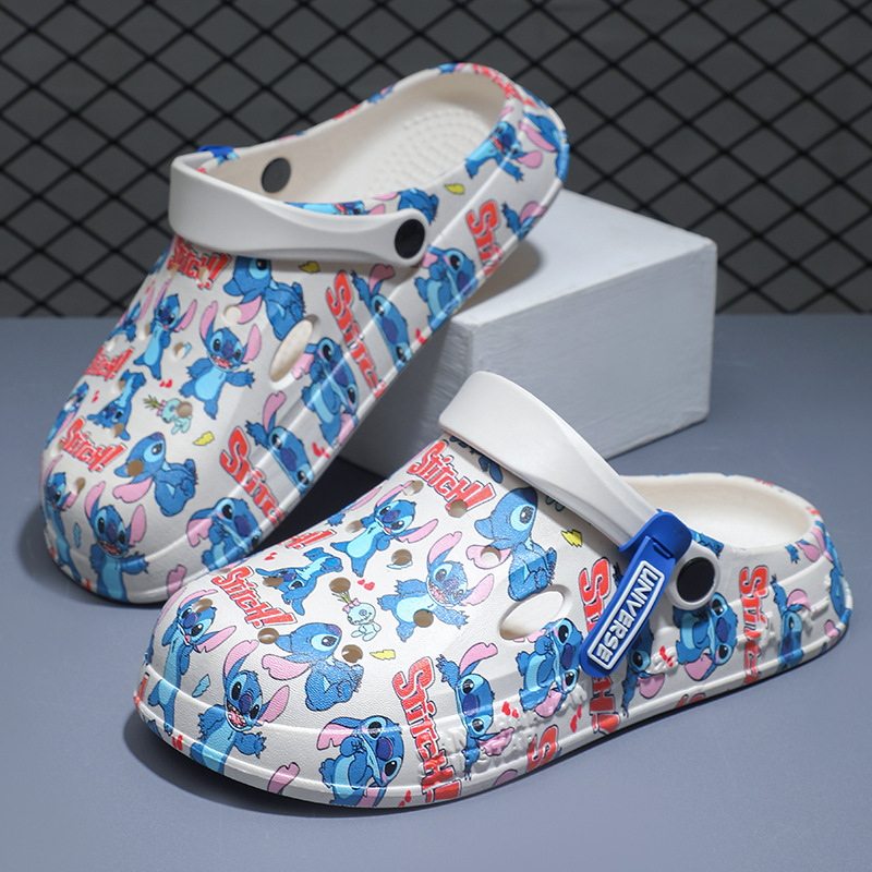 Zapatos con agujeros de verano, tendencia de los hombres, sandalias de Baotou huecas de fondo suave antideslizante, ropa exterior, pantuflas de los hombres de playa de fondo grueso al por mayor