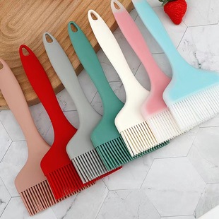 9cm extra large silicone brush widened household baking oil brush food grade BBQ Barbecue brush Silicone integrated sauce brush