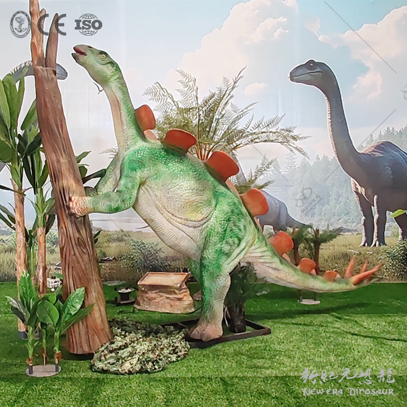 Parque de atracciones al aire libre simulación de dinosaurios escultura de animales gran tiranosaurus centro comercial escénico parque de dinosaurios decoración portal