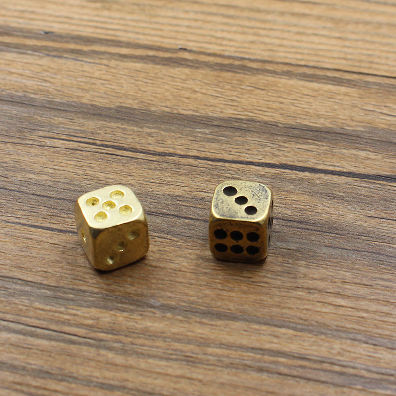 Trend brass dice