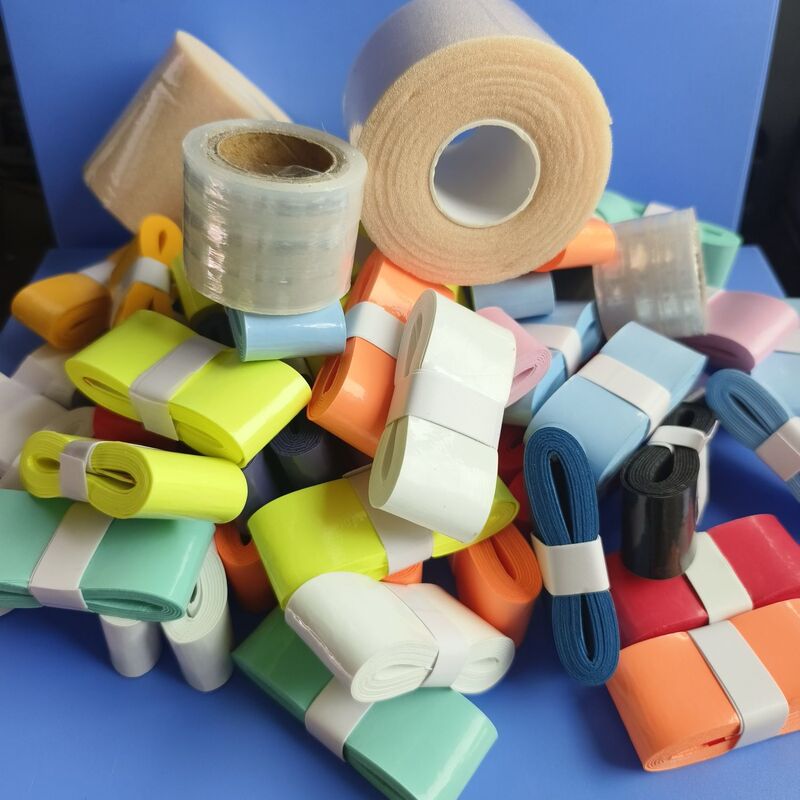 Four-piece set of badminton entrance handle cushioning film hand glue full set of cushioning film backing film cushioning film a complete set