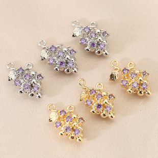 �~��ɫ18K��������w�ʯ����ˮ�����������diy�Ʒ������l