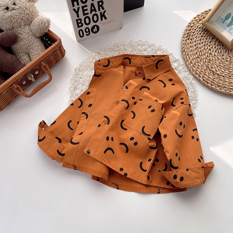 Camisas de mangas largas para niños, ropa de otoño 2025, ropa de algodón para niños, ropa casual coreana, camiseta para niños, camiseta para niños, camiseta