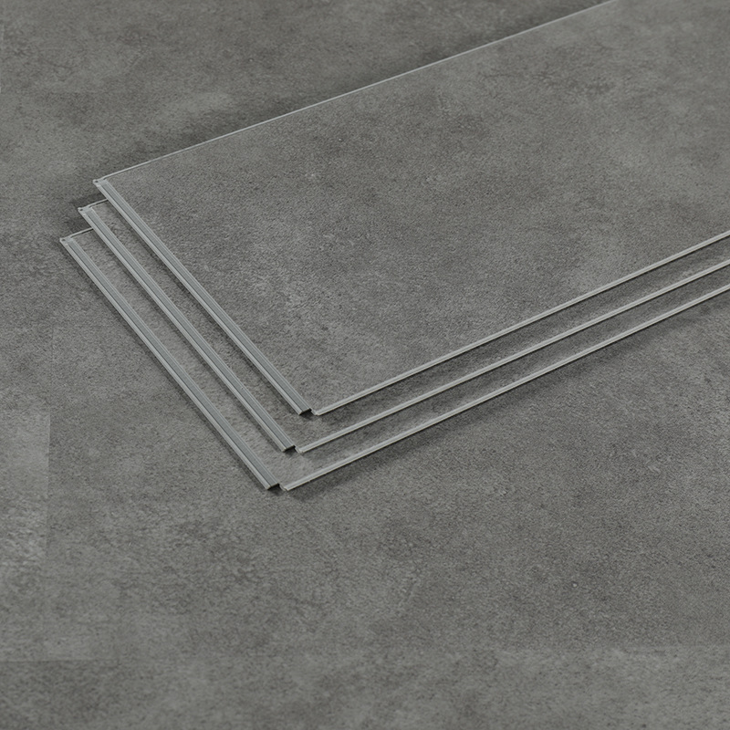 Fabricantes al por mayor 4mm SPC piso de piedra plástica dormitorio sala de estar decoración interior tipo bloqueo piso de piedra cristalina