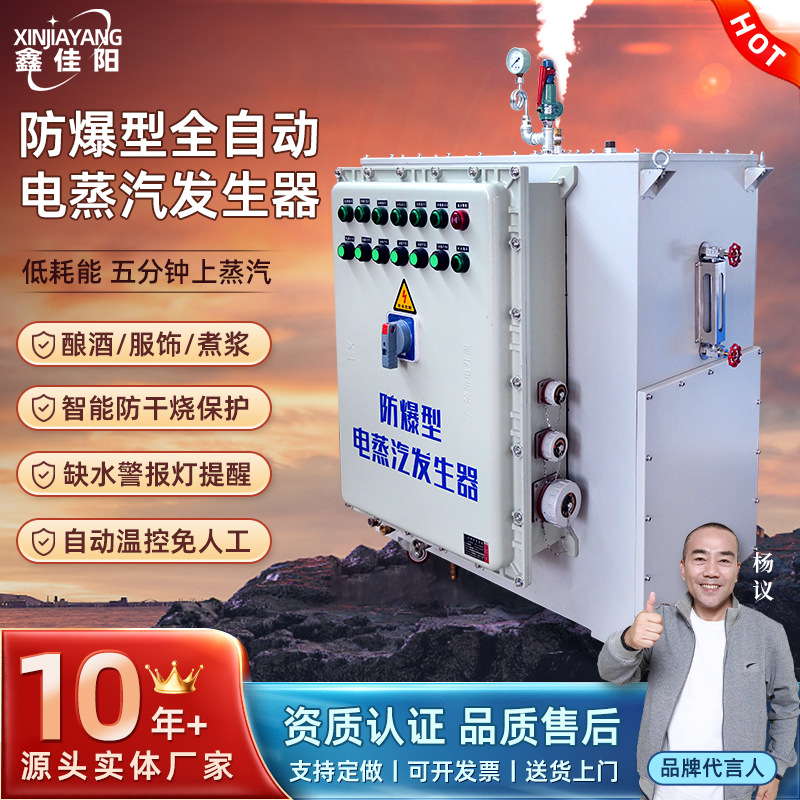 20-90KW防爆型全自动电热蒸汽发生器食品蒸煮工业生物质立式锅炉