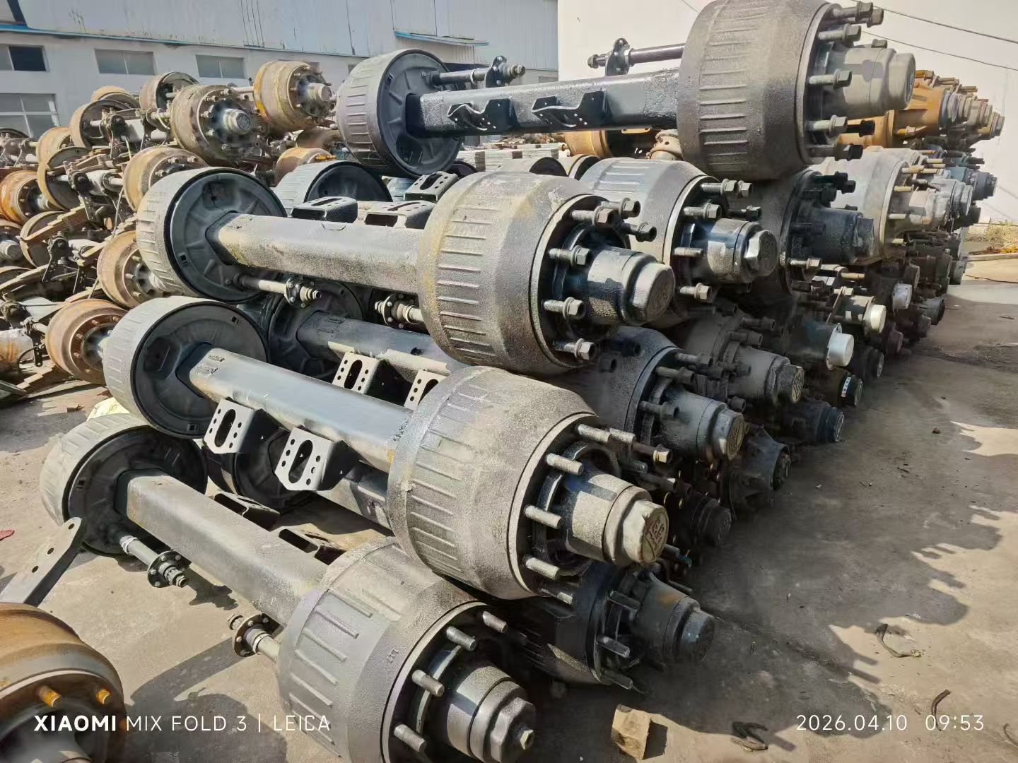 Used Car Parts, Trailer Axle Parts, Second-Hand Car Axles, Second-Hand Trailer Axles, Export